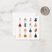 Carte De Correspondance Poulet mou (Devant/Arrière en situation)