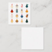 Carte De Correspondance Poulet mou (Devant / Derrière)