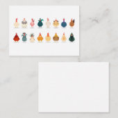 Carte De Correspondance Poulet mou (Devant / Derrière)