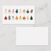 Carte De Correspondance Poulet mou (Devant / Derrière)