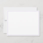 Carte de correspondance pour chambre de bébé éléph (Dos)