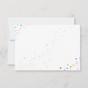 Carte De Correspondance Poussière de Fée Vide