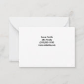 Carte De Correspondance Prêt à passer à l'action marketing (Dos)