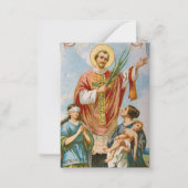 Carte De Correspondance Prière de la Saint-Valentin (Devant)