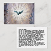 Carte De Correspondance Prière du Saint-Esprit (Devant / Derrière)