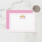 Carte De Correspondance Princesses of Heaven™ Stationary (Devant/Arrière en situation)