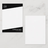 Carte De Correspondance Professional Business Logo (Devant / Derrière)