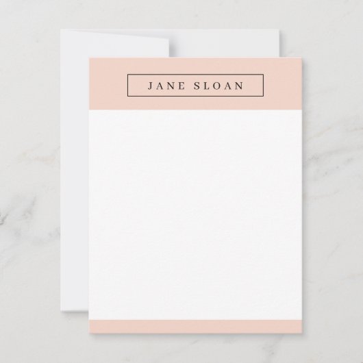 Carte De Correspondance Professionnel moderne (Devant)