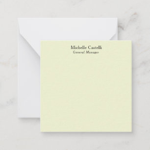 Carte De Correspondance Professionnel Unique Classique Simple