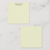 Carte De Correspondance Professionnel Unique Classique Simple (Devant / Derrière)