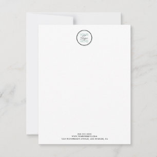 Carte de correspondance professionnelle - Logo, dé