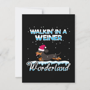 Carte De Correspondance Promenade dans un Noël Wiener Wonderland