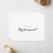 Carte De Correspondance Proposition d'aide à la calligraphie moderne (Devant/Arrière en situation)