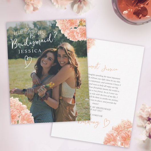 Carte De Correspondance Proposition d'aide d'entretien d'aquarelle de fleu