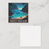 Carte De Correspondance Protect Your Glow (Devant / Derrière)