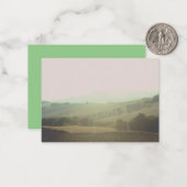 Carte De Correspondance Province de Tuscan (Devant/Arrière en situation)