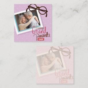 CARTE DE CORRESPONDANCE PURPEL HAPPY GRANDPARENTS JOUR