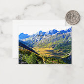 Carte De Correspondance Pyrénées, France (Devant/Arrière en situation)