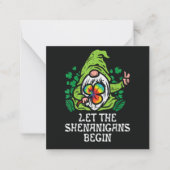 Carte De Correspondance Que les Shenanigans commencent (Devant)