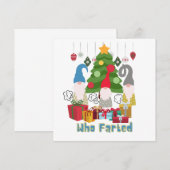 Carte De Correspondance Qui a fait péter les Elfes (Devant / Derrière)