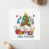 Carte De Correspondance Qui a fait péter les Elfes (Devant/Arrière en situation)