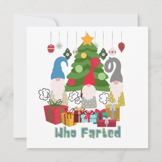 Carte De Correspondance Qui a fait péter les Elfes (Devant)