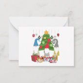 Carte De Correspondance Qui a Pété des Elfes (Dos)