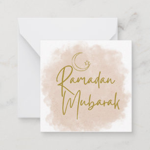 Carte De Correspondance Ramadan mubarak