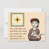 Carte De Correspondance Rechercher Jésus (Devant)