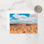 Carte De Correspondance Red I Love You in the World (Devant/Arrière en situation)