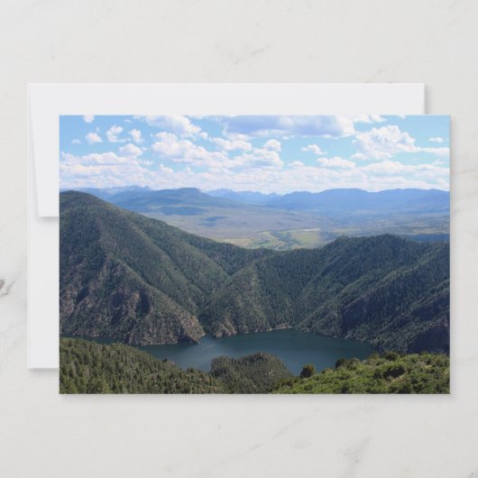 Carte De Correspondance Regard sur la Gunnison (Devant)