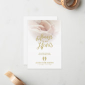 Carte De Correspondance Remember Little Angel Beloved Ones Passed Away (Devant/Arrière en situation)