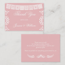 Remerciement pour Baby Shower Budget Cielito Lindo