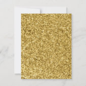 Carte De Correspondance Remplir de paillettes le blanc violet Merci (Dos)