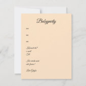 Carte De Correspondance Renard dans la prairie (Dos)