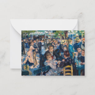 Carte De Correspondance Renoir - Danse au Moulin de la Galette