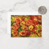 Carte De Correspondance Renoir - Fatigué des Roses (Devant/Arrière en situation)