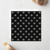 Carte De Correspondance Répétition d'image, de conception ou de logo d'ent (Devant/Arrière en situation)