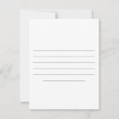 Carte De Correspondance Restez Calme & Tombez (Dos)