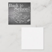 Carte De Correspondance Retour à l'école (Devant / Derrière)