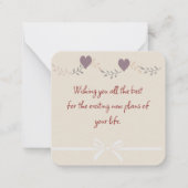 Carte De Correspondance Retraite (Dos)