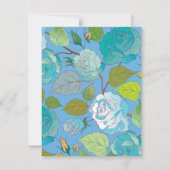 Carte De Correspondance Rose 23 (Dos)