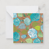 Carte De Correspondance Rose 25 (Dos)