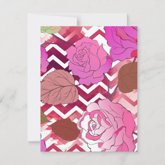 Carte De Correspondance Rose 33 (Devant)