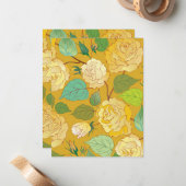 CARTE DE CORRESPONDANCE ROSE 7 (Devant/Arrière en situation)