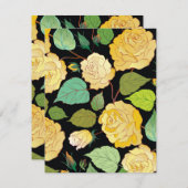 CARTE DE CORRESPONDANCE ROSE 8 (Devant / Derrière)