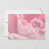 Carte De Correspondance Rose photo Happy Retirement Merci (Dos)