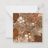 Carte De Correspondance Roses d'aquarelle 37 (Devant)