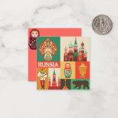 Carte De Correspondance Russie (Devant/Arrière en situation)