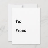 Carte De Correspondance Saint-Valentin (Dos)